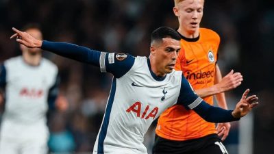 Aksi salah satu pemain Tottenham di lapangan (Sumber Instagram @spursofficial)