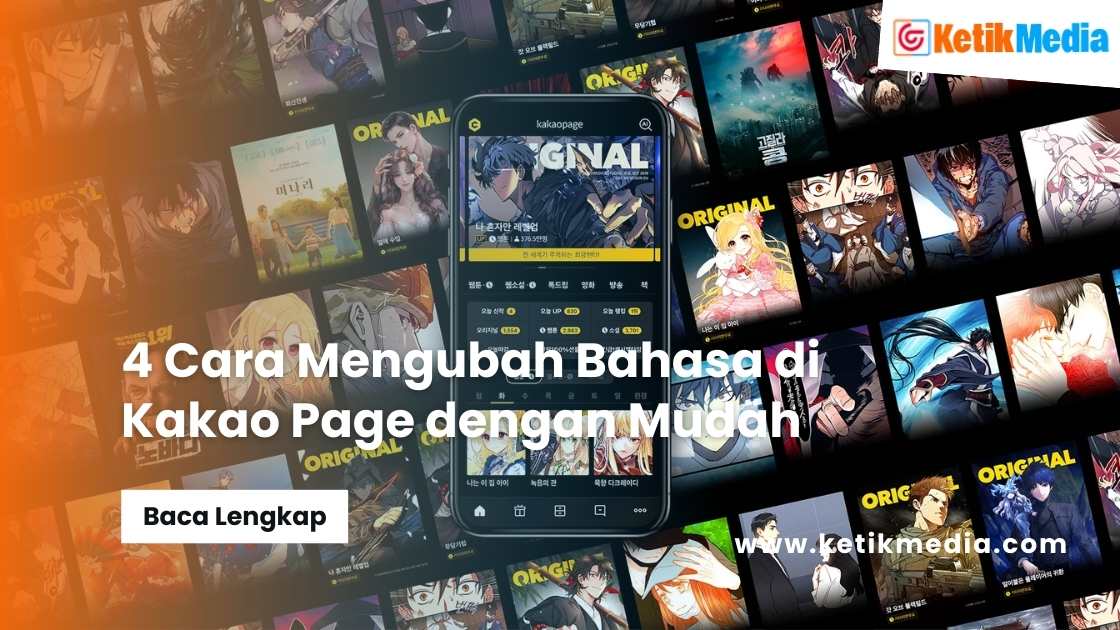 Cara Mengubah Bahasa di Kakao Page