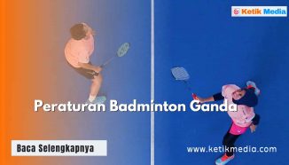 Peraturan Badminton Ganda, Lapangan dan Aturan Servis Beda