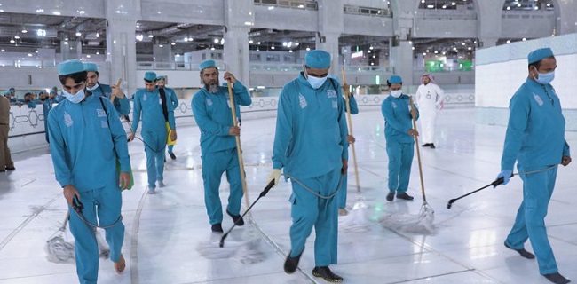 gaji cleaning service di Arab Saudi