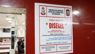 Rumah Makan Mas Daeng Di segel karena Tak Miliki IMB dan PBG