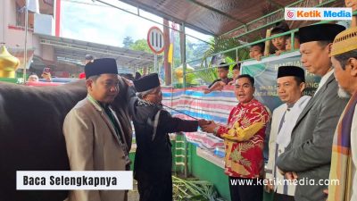 Sapi Kurban Presiden Prabowo ke Masjid Nurul Jihad Sepon  Makale