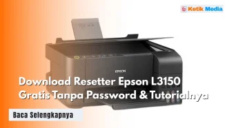 Download Resetter Epson L3150 Gratis Tanpa Password & Tutorialnya