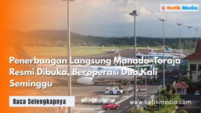 Penerbangan Langsung Manado Toraja