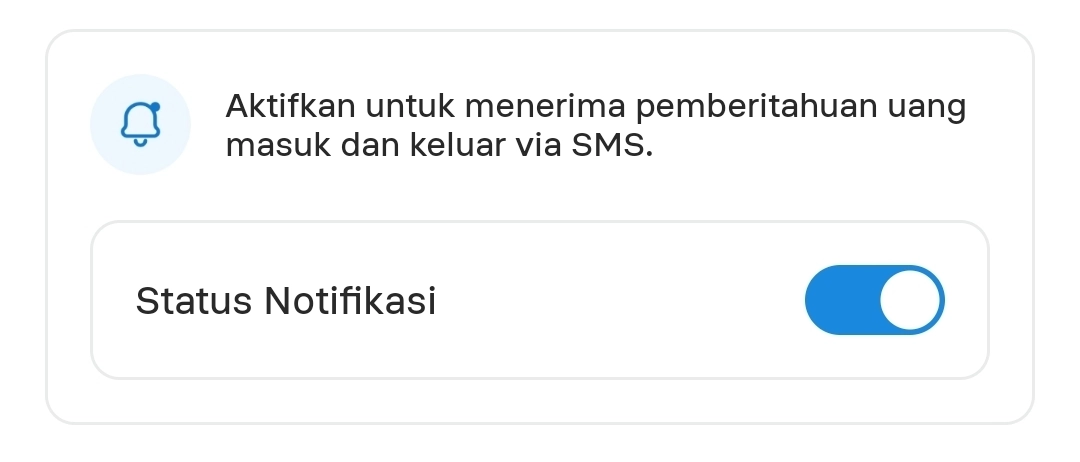 Cara menonaktifkan SMS BRImo Tanpa ke Bank di Aplikasi BRImo