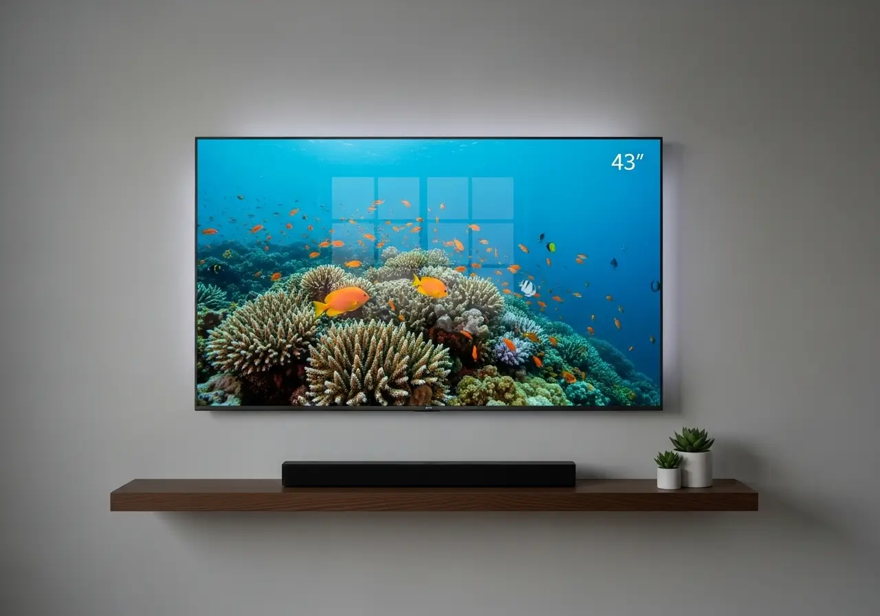 TV 43 Inch Berapa Cm? Segini Ukurannya