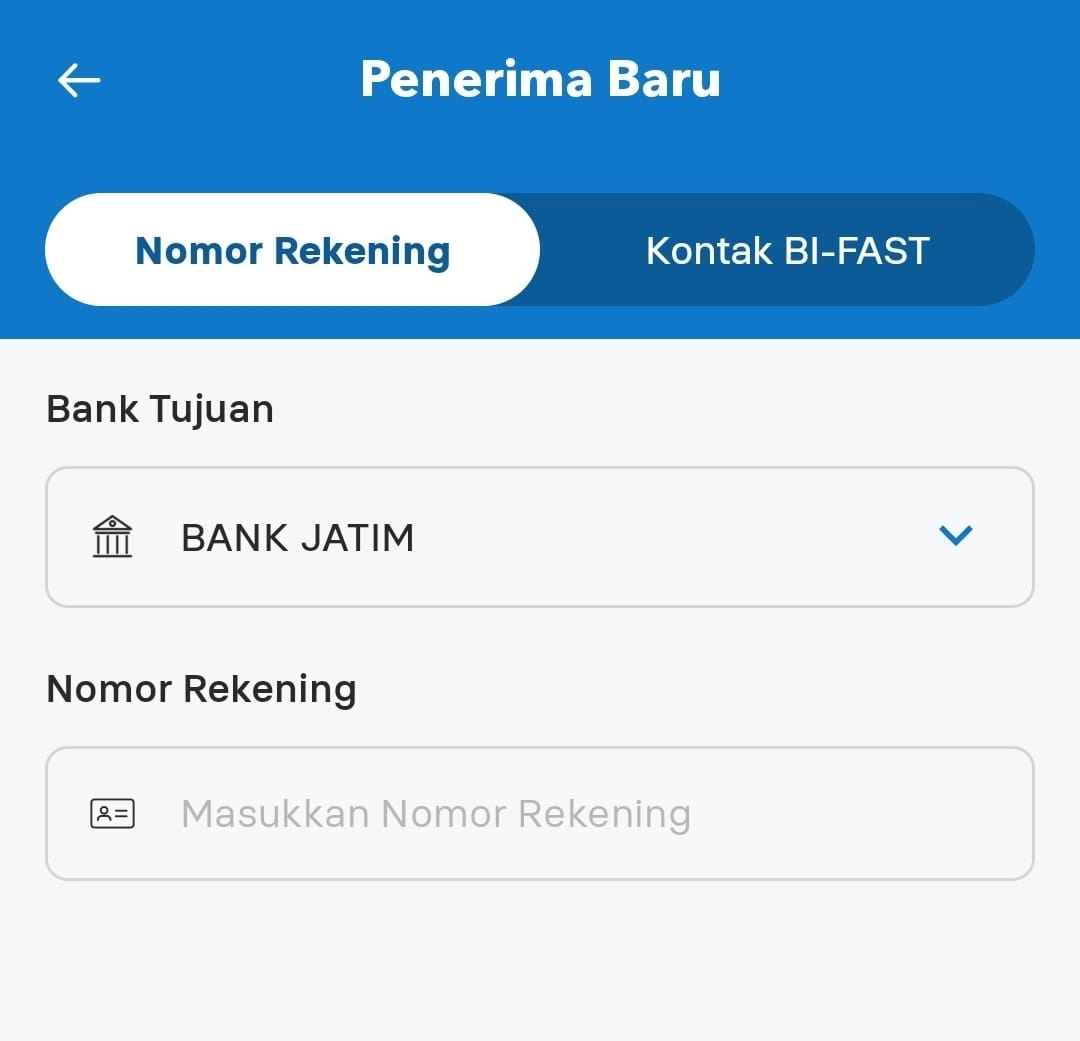 Transfer Lewat BRImo dari BRI ke Bank Jatim