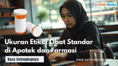 Ukuran Etiket Obat Standar di Apotek dan Farmasi