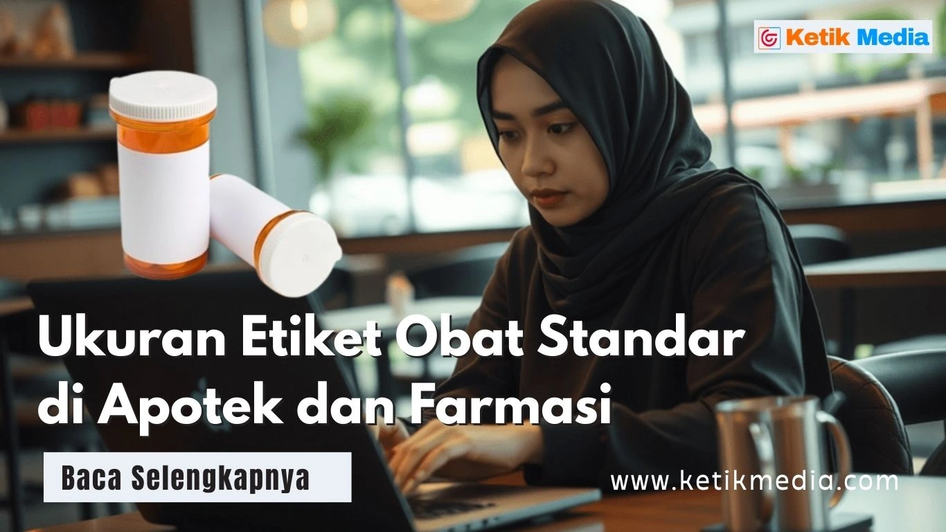 Ukuran Etiket Obat Standar di Apotek dan Farmasi