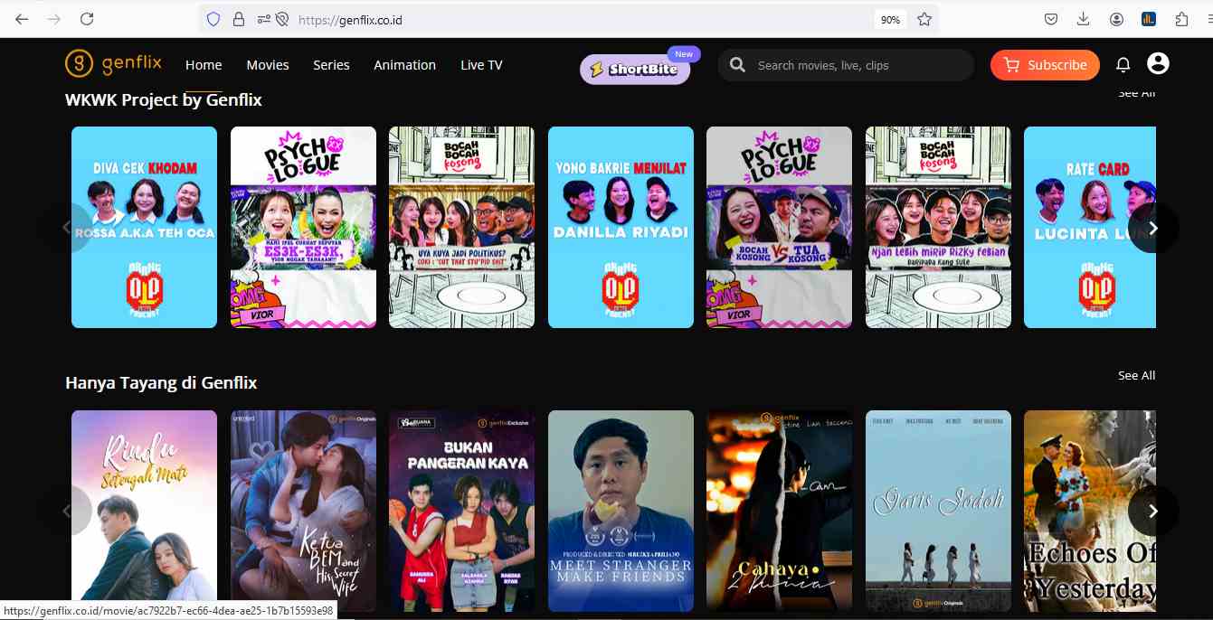 Web Nonton Film Indonesia Legal, Bukan IndoXXI dan LK21!