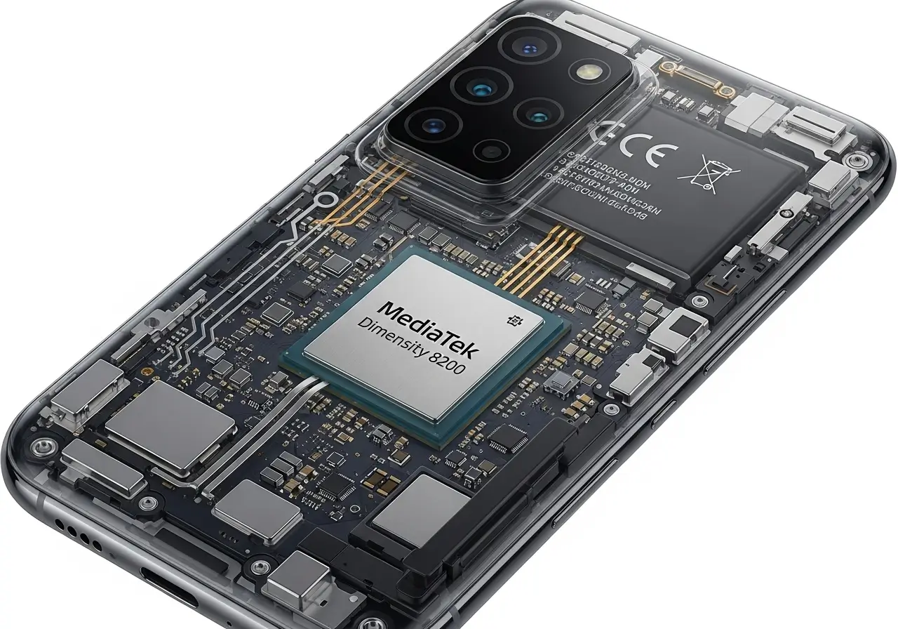 HP Chipset MediaTek Dimensity 8200