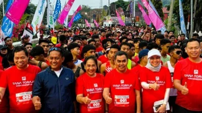 1.400 Pelari Meriahkan Tana Toraja Half Marathon 2025