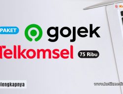 Paket Gojek Telkomsel 75 Ribu Cara Pembelian dan Syaratnya