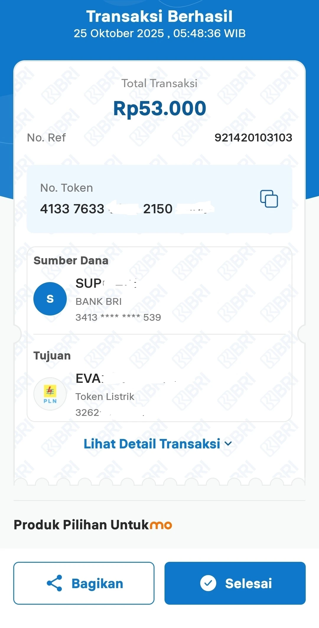 Cara Mudah Beli Token dan Bayar Listrik di BRImo
