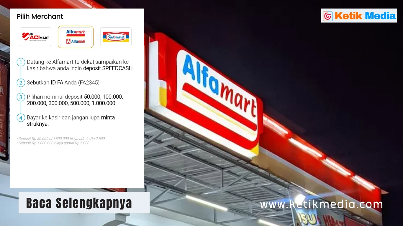 Cara Isi Saldo Fastpay di Alfamart