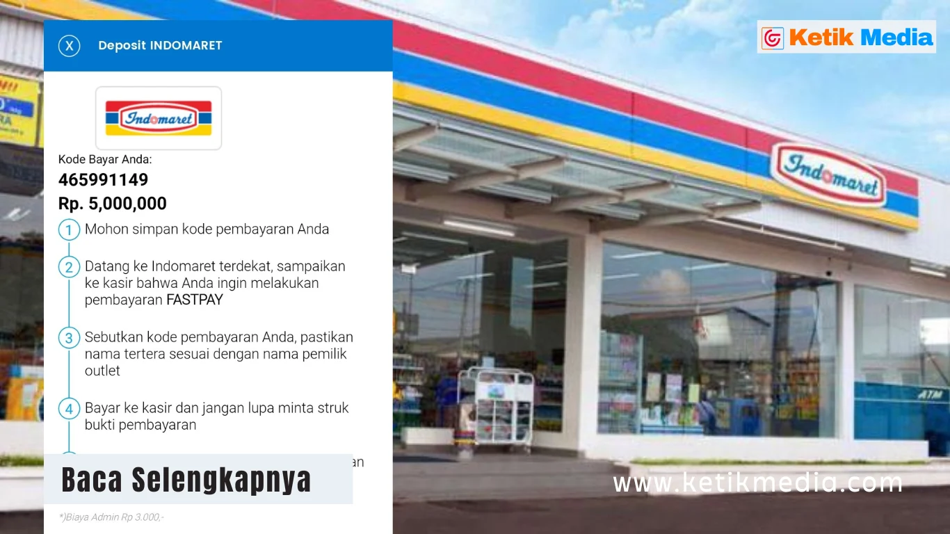 Cara Isi Saldo Fastpay di Indomaret