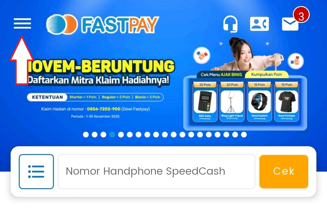 Cara Ganti Alamat di Fastpay