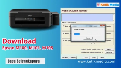 Download Resetter Epson M100, M101, M105