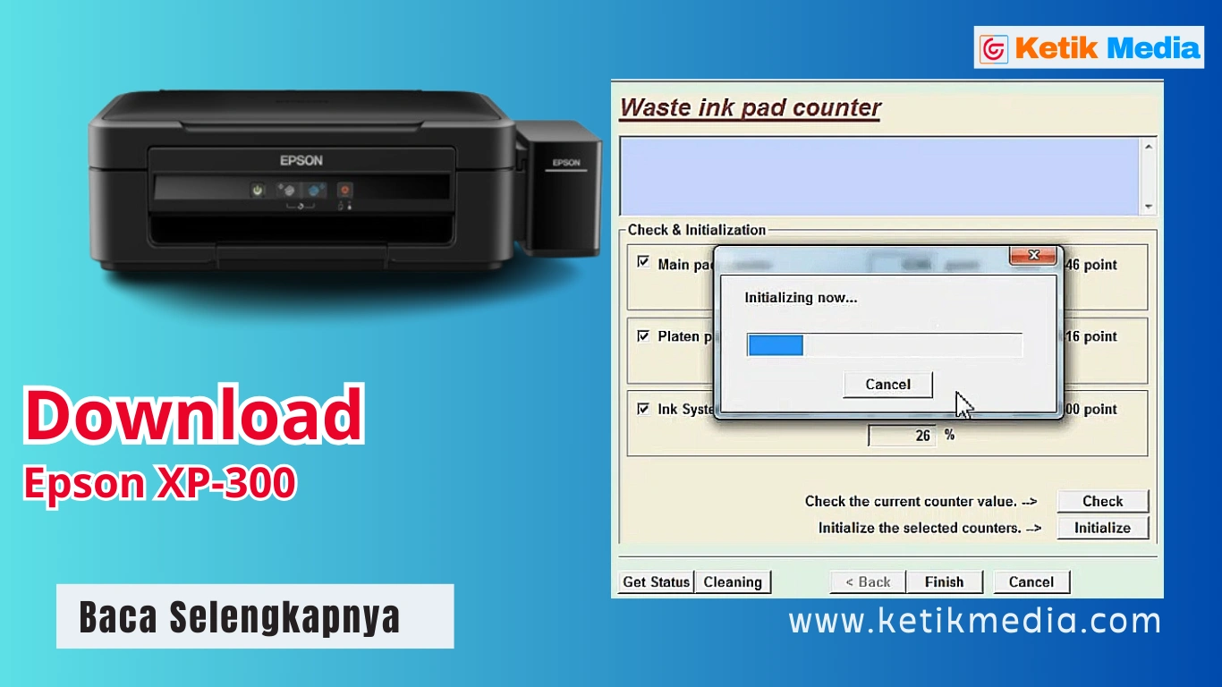 Download Resetter Epson XP-300