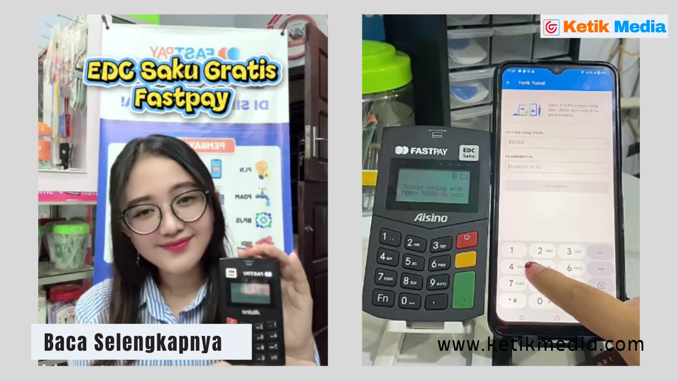EDC Saku gratis dari Fastpay
