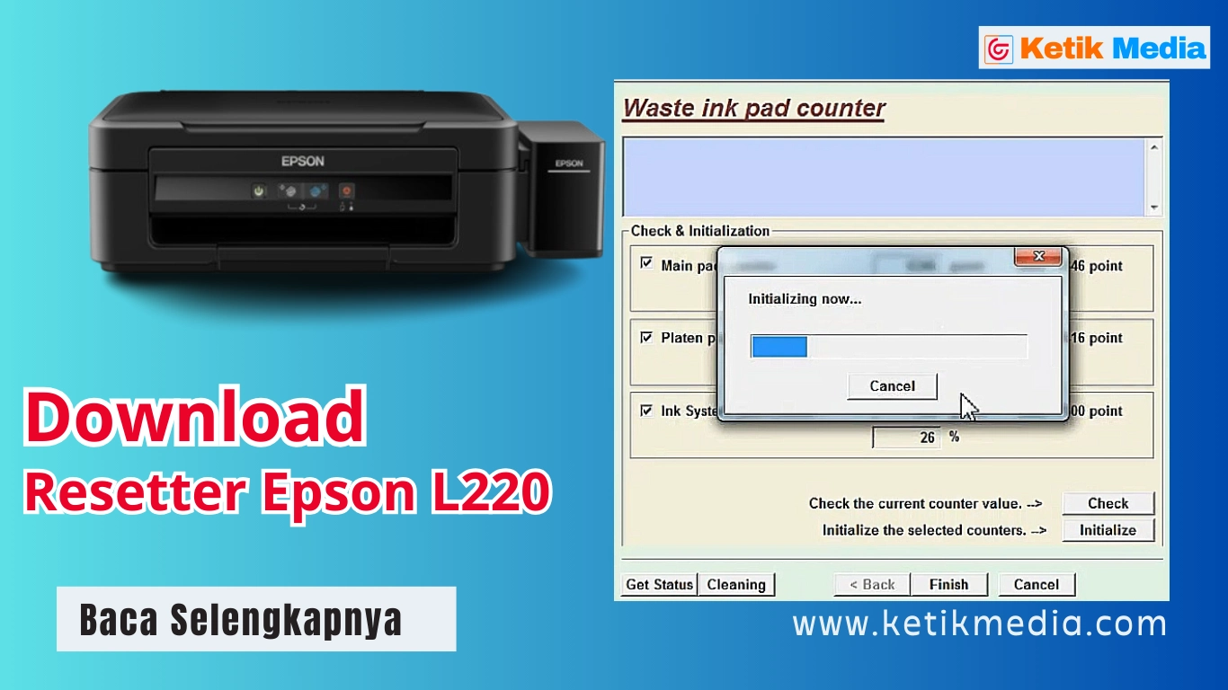 Download Resetter Epson L220 Beserta Panduan Lengkapnya