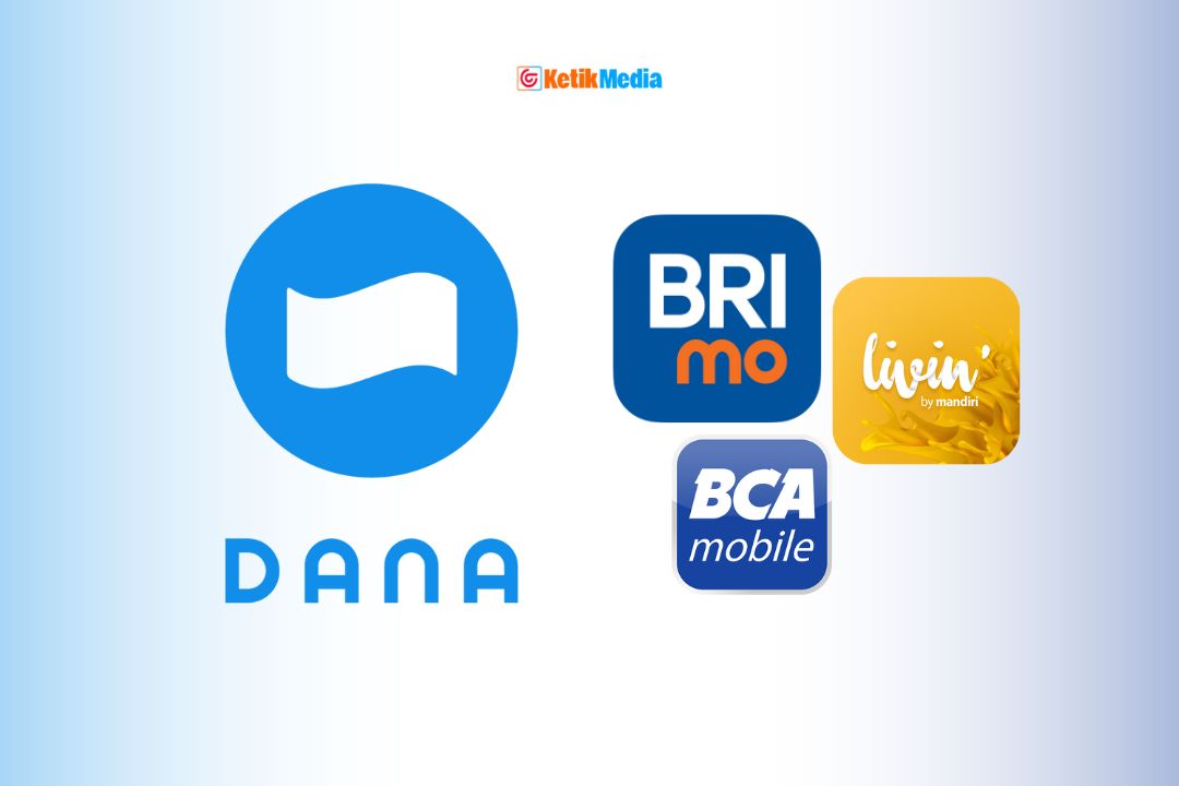 Cara Top Up DANA Lewat M-Banking BCA, BRI, dan Mandiri
