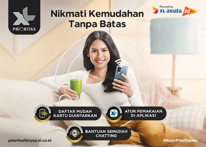 PRIO Booster XL PRIORITAS: Kuota Tambahan Lebih Besar, Harga Tetap Hemat