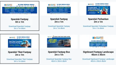 Harga Murah, Cara Mudah Mendapatkan Alat Promosi Fastpay