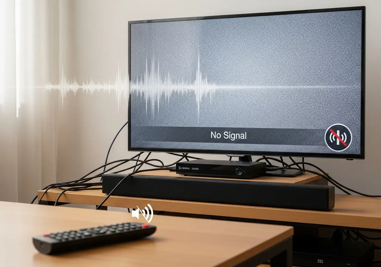 kenapa tv tidak ada suaranya setelah pakai set top box