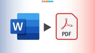 3 Cara Merubah File Word ke PDF Tanpa Aplikasi (Save As)