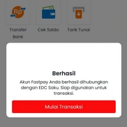 Aktivasi EDC Saku Fastpay