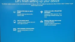 2 Cara Hilangkan Pesan “Let’s Finish Setting Up Your PC” Mudah