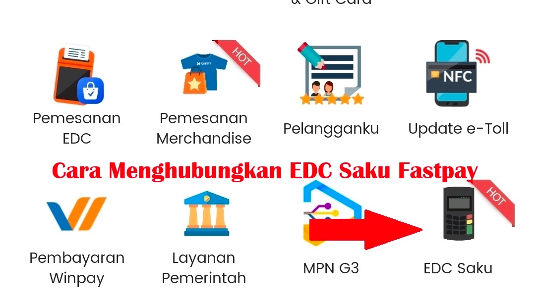 Cara Mudah Menghubungkan EDC Saku Fastpay ke Aplikasi