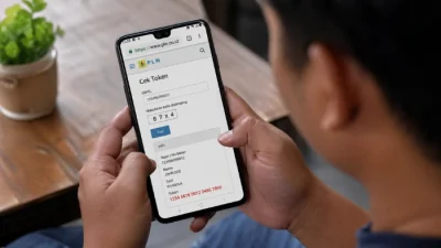 cara cek token listrik online.