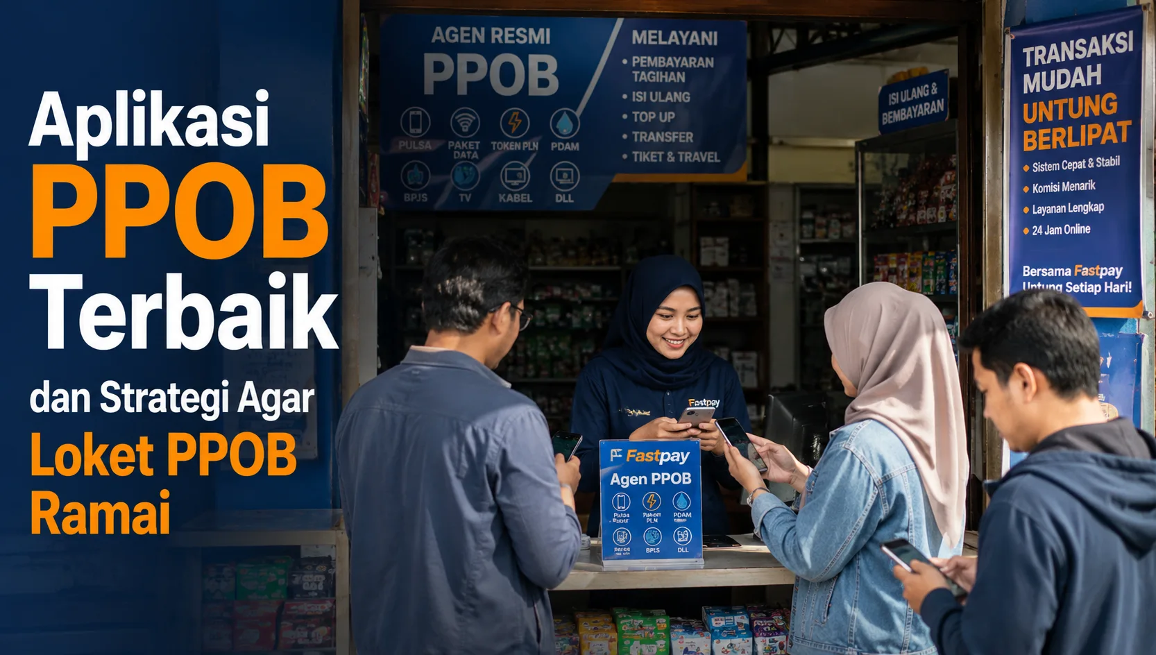 Aplikasi PPOB Terbaik dan Strategi Agar Loket PPOB Ramai
